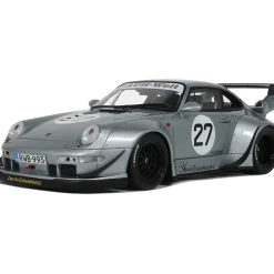 2024 RWB Porsche Yuiitsumuni - Silver 1:18 Scale Cast Resin Model Car by GT Spirit