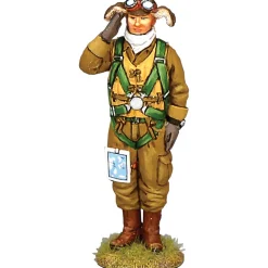 Saluting Kamikaze Pilot 1/30 Figure K&C (JN-075) 1:30 scale Metal by King and Country