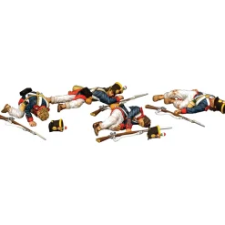 Santa Anna's Casualties of Battle 1/30 Figure Set K&C (RTA143) 1:30 scale Metal by King and Country