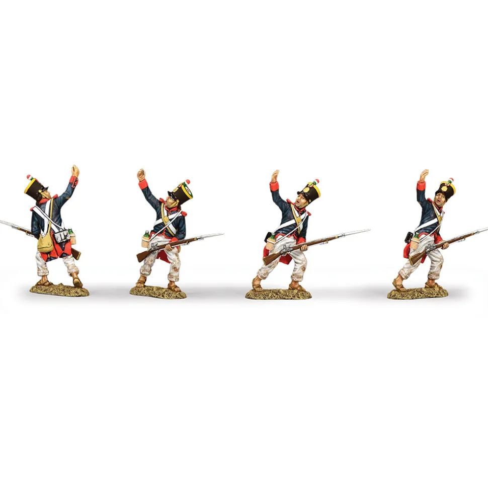 Santa Anna's Shouting Soldier 1/30 Figure K&C (RTA128) 1:30 scale Metal by King and Country