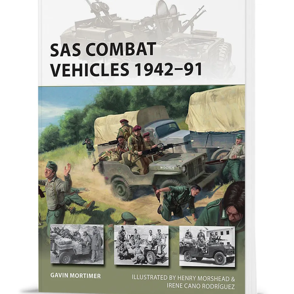 SAS Combat Vehicles 1942-91 Osprey New Vanguard (9781472846808) Softcover by Osprey Publishing
