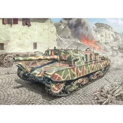 Semovente M43 da 105/25 Bassotto 1/35 Kit Italeri 6751 1:35 scale Plastic by Italeri