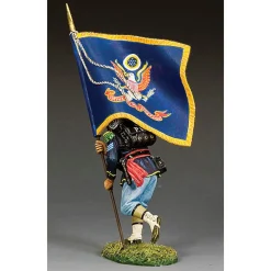Sergeant w/Regimental Flag 1/30 Figure 1:30 Scale Metal by King and Country