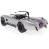 1965 Shelby Cobra 427 MkII Solido Works M - Racing Silver 1:18 Scale Diecast Model Car by Solido
