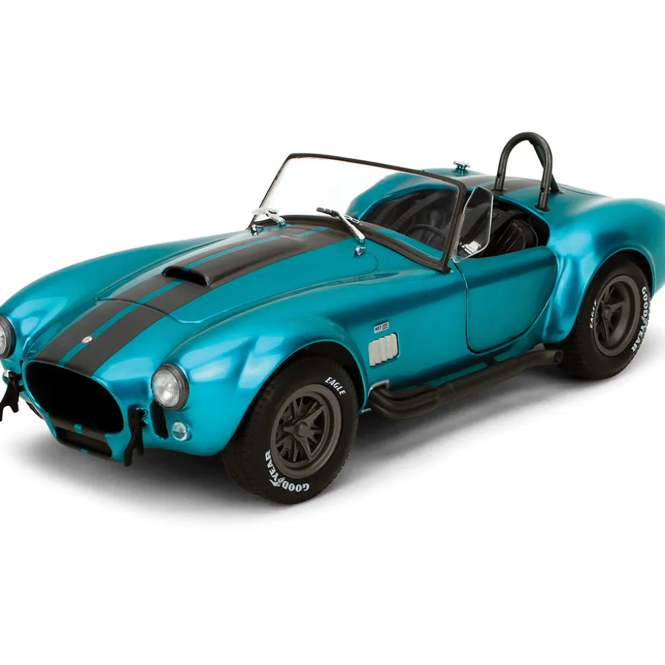 Shelby Cobra 427 MK2 - Teal 1:18 Scale Diecast Model Car by Pink Slips