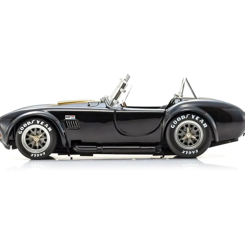 Shelby Cobra 427S/C - Black/Gold 1:18 Scale Diecast Model Car by Kyosho