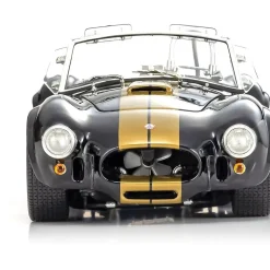 Shelby Cobra 427S/C - Black/Gold 1:18 Scale Diecast Model Car by Kyosho