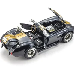 Shelby Cobra 427S/C - Black/Gold 1:18 Scale Diecast Model Car by Kyosho