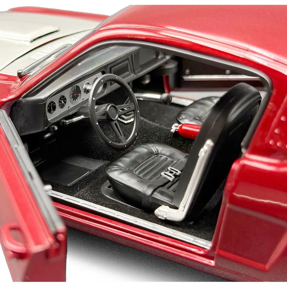 1965 Shelby GT350R Pro Touring - Red 1:18 Scale Diecast Model Car by Acme
