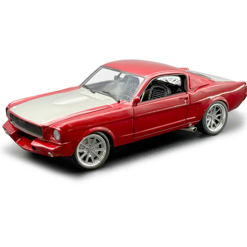 1965 Shelby GT350R Pro Touring - Red 1:18 Scale Diecast Model Car by Acme