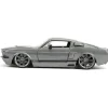 1967 Shelby GT500 - Silver 1:24 Scale Diecast Model Car by Jada Toys