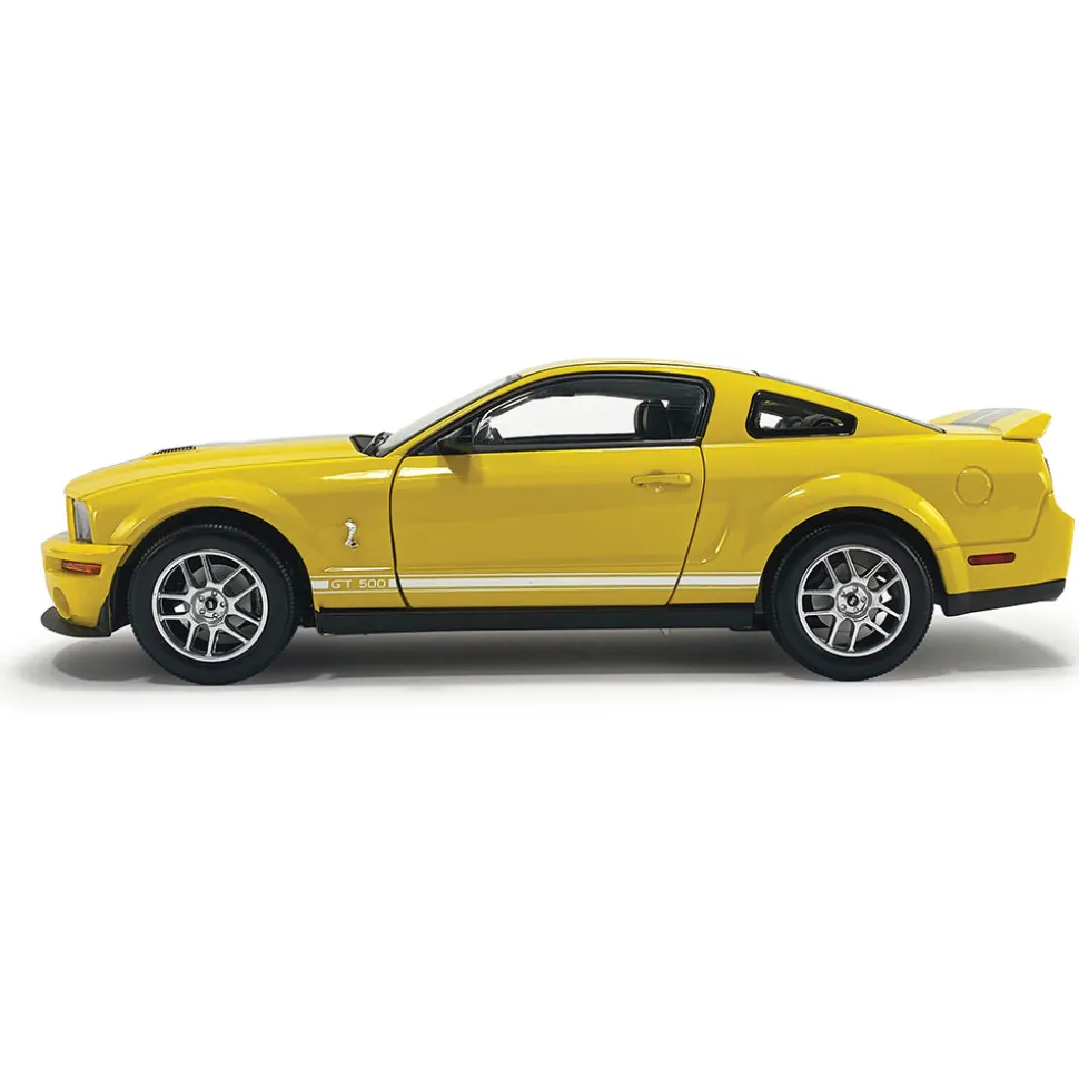 2007 Shelby G.T. 500 - Yellow 1:64 Scale Diecast Model Car by Shelby Collectibles