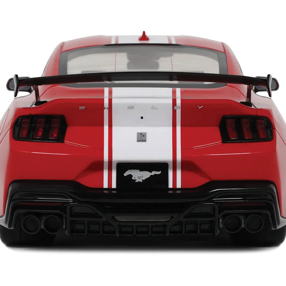 2025 Shelby Mustang Supersnake - Race Red 1:18 Scale Cast Resin Model by GT Spirit