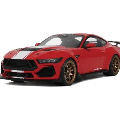 2025 Shelby Mustang Supersnake - Race Red 1:18 Scale Cast Resin Model by GT Spirit