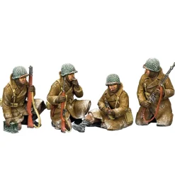 Sitting, Smoking & Waiting 1/30 Figure Set 1:30 Scale Metal by King and Country