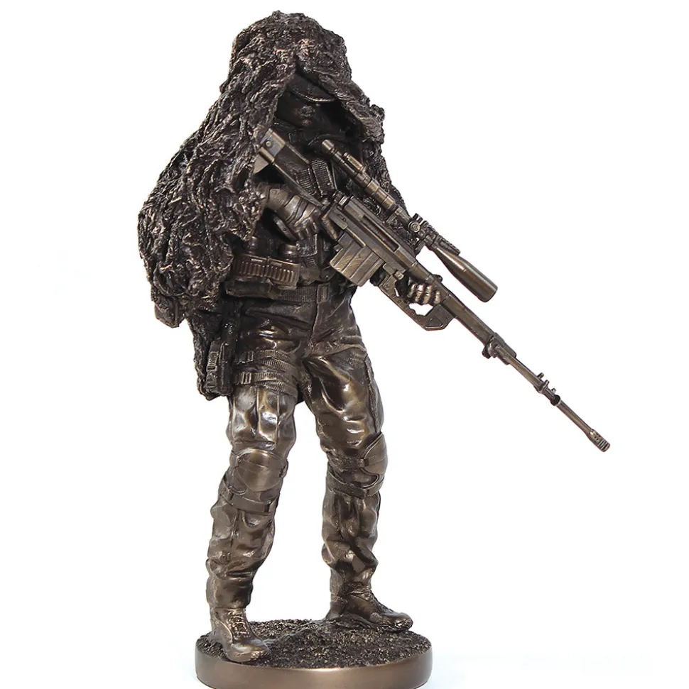 Sniper Figurine Pacific Trading (Y8616 Polyresin by PACIFIC TRADING