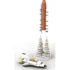 Space Shuttle Discovery Building Block Model - 353 Pieces Building Brick Set by Atom Brick Company