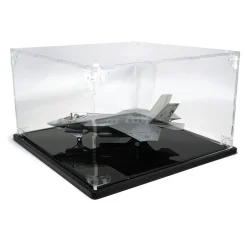 Square Knock Down Acrylic Display Case Acrylic Display Case by Collector's Showcase