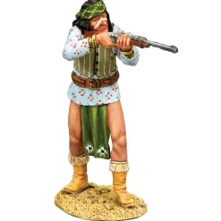 Standing Apache w/Carbine 1/30 Figure KING & COUNTRY (TRW187) 1:30 Scale Metal by King and Country