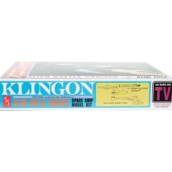 Star Trek: Original Series Klingon Battle Cruiser 1/650 Kit 1:650 Scale Plastic Model Kit by AMT