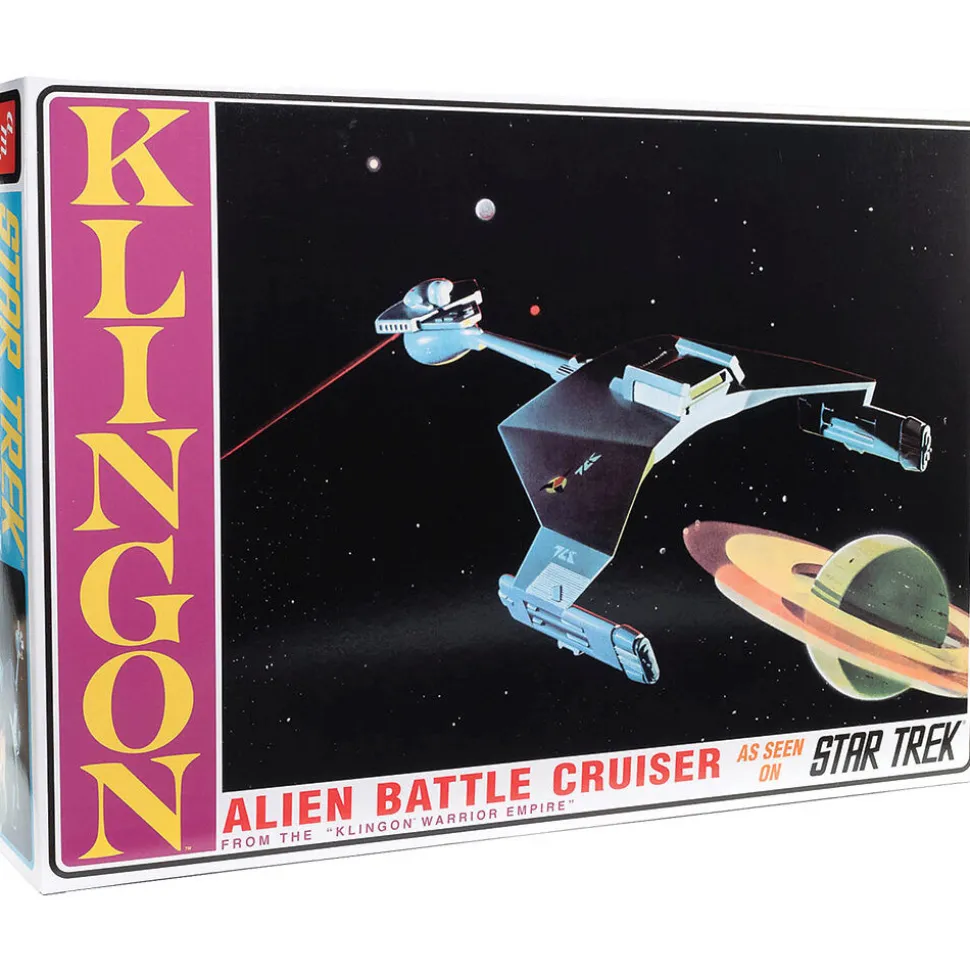 Star Trek: Original Series Klingon Battle Cruiser 1/650 Kit 1:650 Scale Plastic Model Kit by AMT