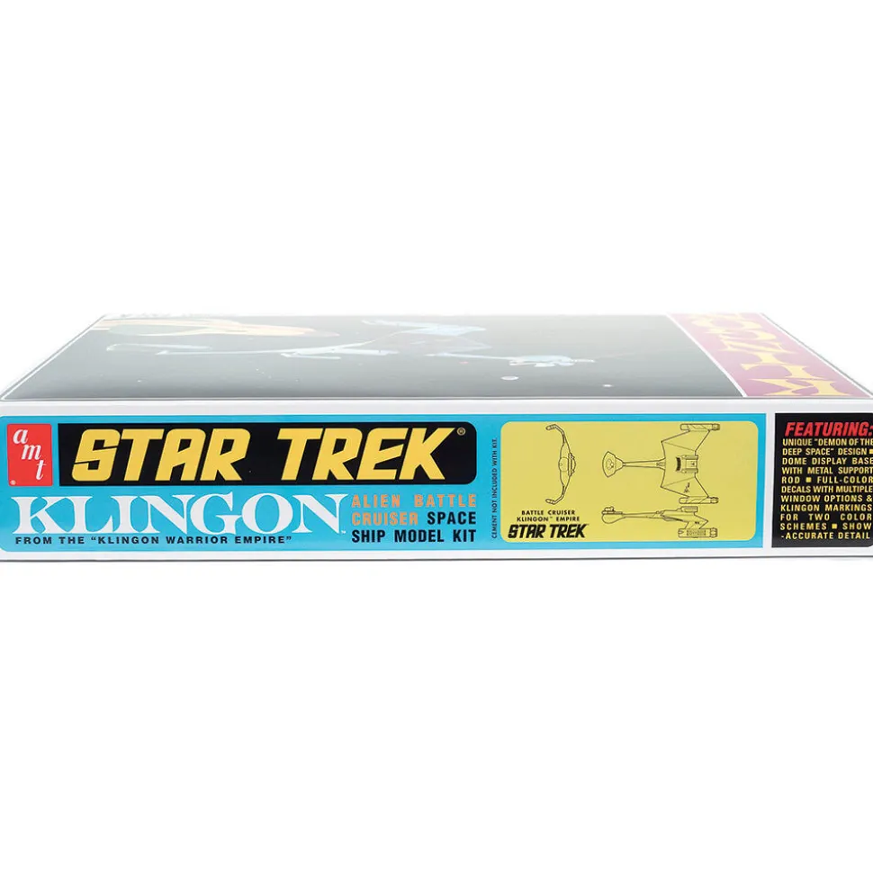 Star Trek: Original Series Klingon Battle Cruiser 1/650 Kit 1:650 Scale Plastic Model Kit by AMT
