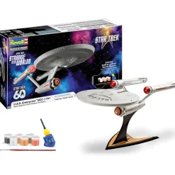STAR TREK U.S.S. ENTERPRISE NCC-1701 - STRANGE NEW WORLDS 1:600 Scale Plastic Model Kit by Revell