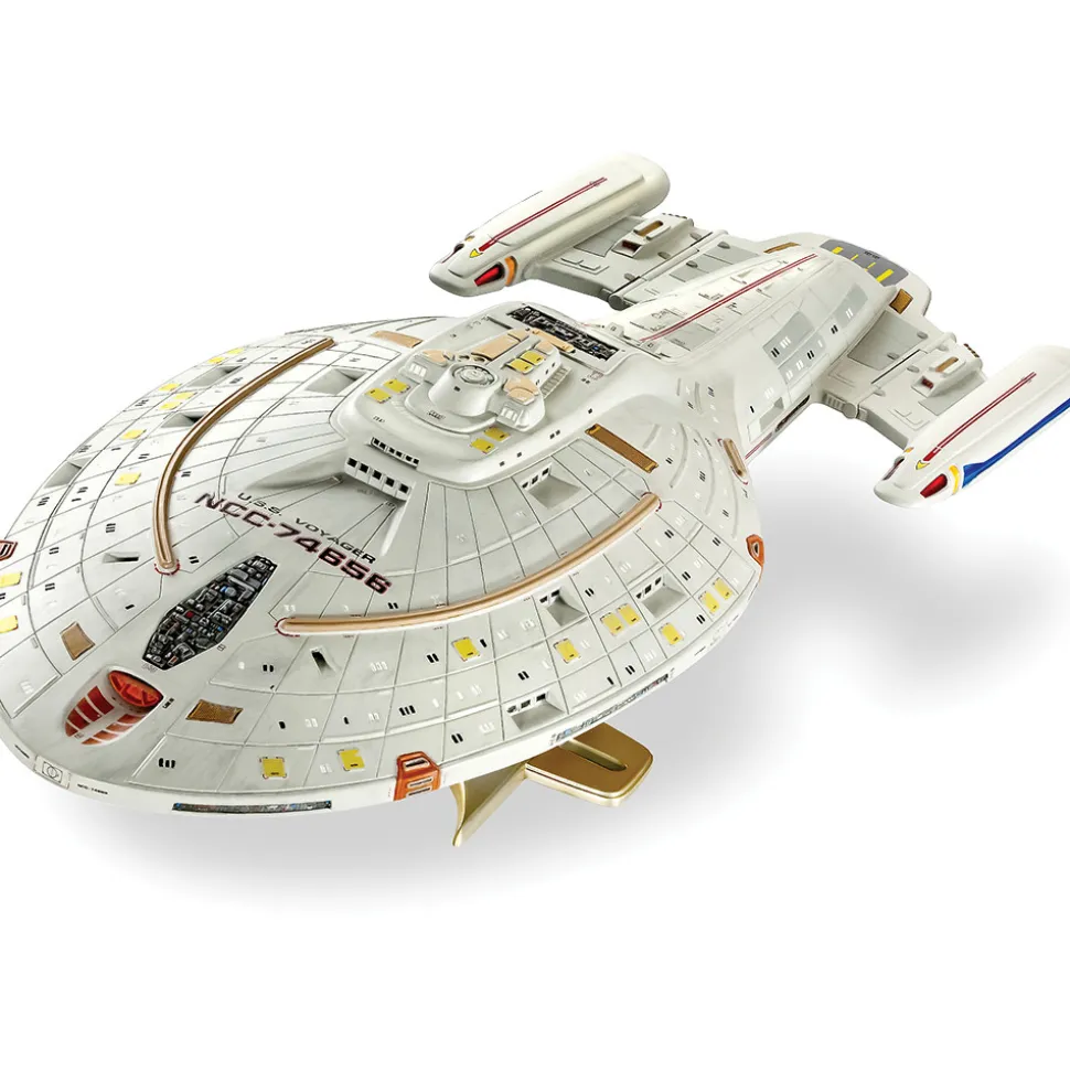 STAR TREK U.S.S. VOYAGER NCC-74656 1:670 Scale Plastic Model Kit by Revell
