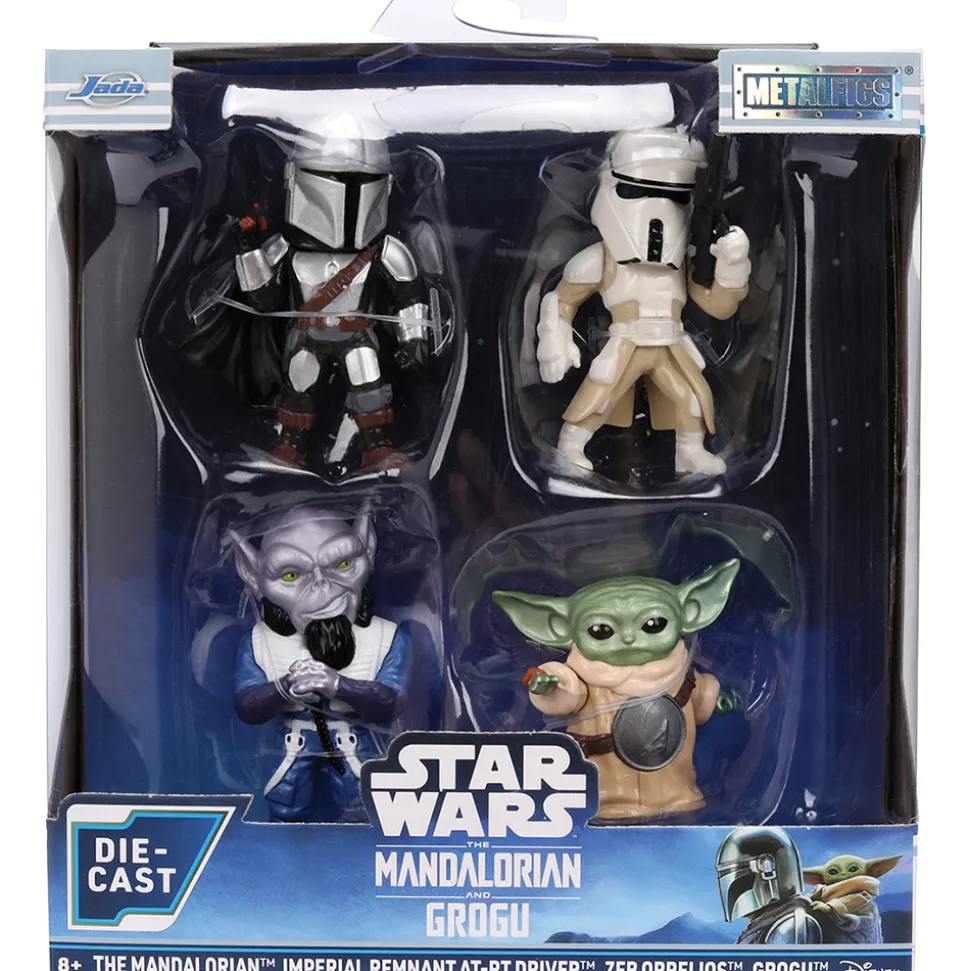 Star Wars Mandalorian Figure 4-Pack Diecast Figures by Jada Toys