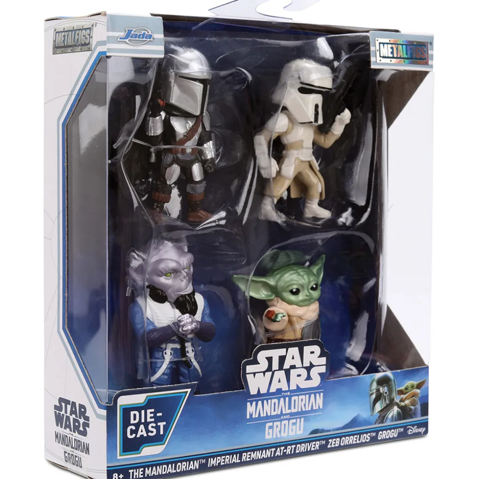 Star Wars Mandalorian Figure 4-Pack Diecast Figures by Jada Toys