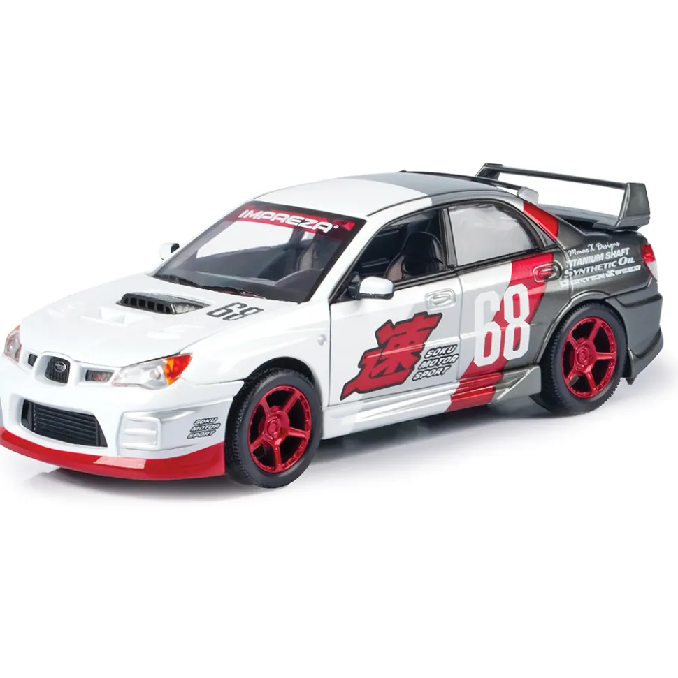 Subaru Impreza WRX STI - GT Racing 1:24 Scale Diecast Model Car by Motormax
