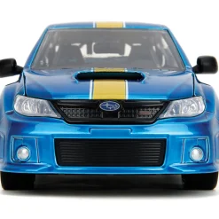 2012 Subaru Impreza WRX STI w/Sonic The Hedgehog 1:24 Scale Diecast Model Truck by Jada Toys