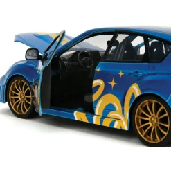 2012 Subaru Impreza WRX STI w/Sonic The Hedgehog 1:24 Scale Diecast Model Truck by Jada Toys