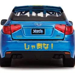2012 Subaru Impreza WRX STI w/Sonic The Hedgehog 1:24 Scale Diecast Model Truck by Jada Toys