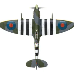 Supermarine Spitfire Mk.IX 1/72 Die Cast Model - AA29101 Cdr. J.E. Johnson 1:72 Scale Die Cast Metal by Corgi