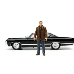 1967 Supernatural Chevy Impala SS w/Dean Winchester Figure 1:24 Scale Diecast Model Car by Jada Toys