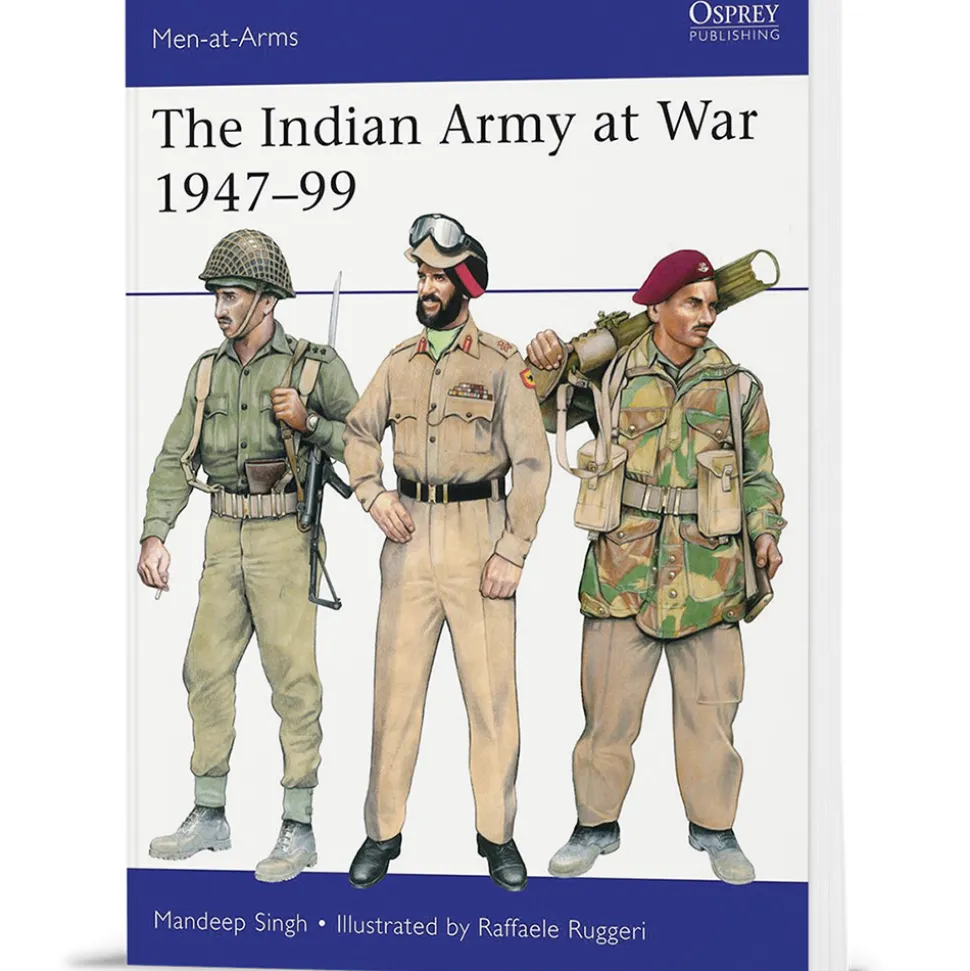 The Indian Army at War 1947-99 Osprey Men-at-Arms (9781472868862) Softcover by Osprey Publishing