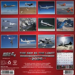 THE SKY IS THE LIMIT 2026 WALL CALENDAR 52952 by Willow Creek Press, Inc.