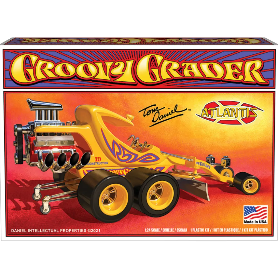 Tom Daniel Groovy Grader 1/24 Kit Atlantis (M5697) 1:24 scale Plastic by Atlantis Models