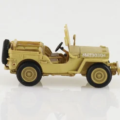 1/4 ton Military Vehicle 1/72 Die Cast Model - HG4217 British 8th Army, Gen. Bernard Montgomery, 1943 1:72 scale Metal by Hobby Master