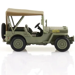 1/4 ton Military Vehicle 1/72 Die Cast Model - HG4216 Gen. Douglas MacArthur, Leyte, WWII, 1945 1:72 scale Metal by Hobby Master