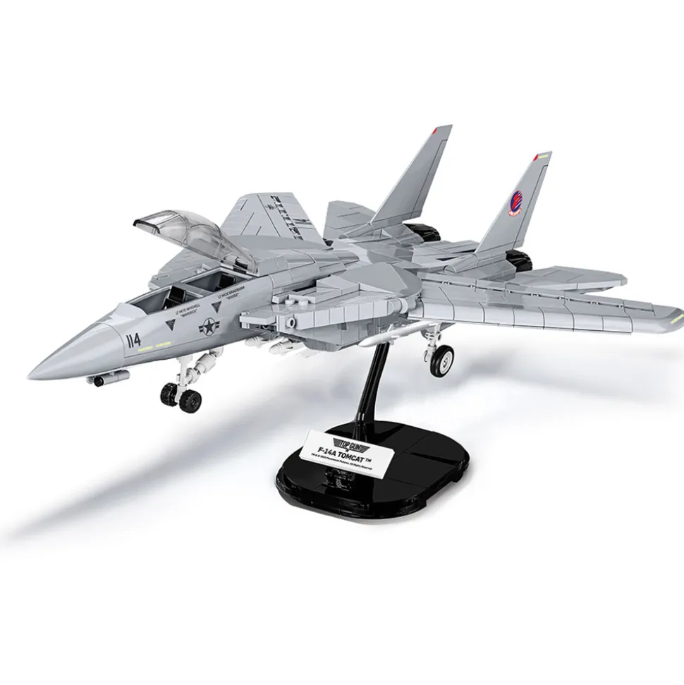 TOP GUN F-14 Tomcat 757 Piece Building Brick Set 1:48 Scale by Cobi Toys
