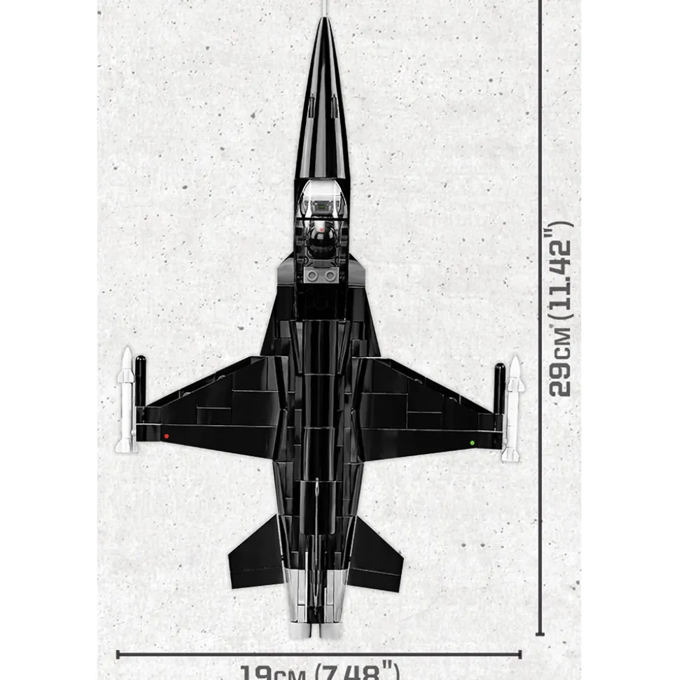 TOP GUN MIG-28 Fighter Jet Building Brick Set 1:48 Scale by Cobi Toys
