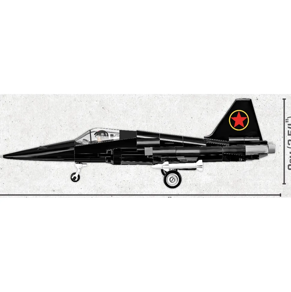 TOP GUN MIG-28 Fighter Jet Building Brick Set 1:48 Scale by Cobi Toys