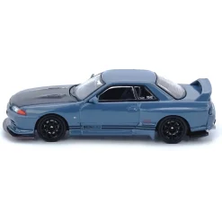 Top Secret Nissan R32 GT-R Stealth Grey 1:64 Scale Diecast Model Car by Inno Models