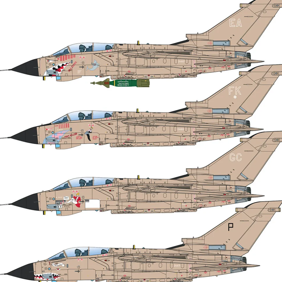 Tornado GR.1 1/32 Kit 1:32 scale Plastic by Italeri