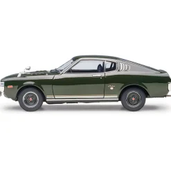 1973 Toyota Celica Liftback 2000GT (RA25) - Moss Green 1:18 Scale Diecast Model Car by AutoArt