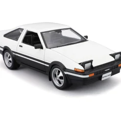 Toyota Corolla (Sprinter Trueno) AE86 - White 1:24 Scale Diecast Model Truck by Maisto