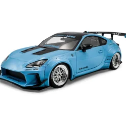 2024 Toyota GR 86 LBWK Body Kit - Baby Blue 1:18 Scale Diecast Model Car by Solido
