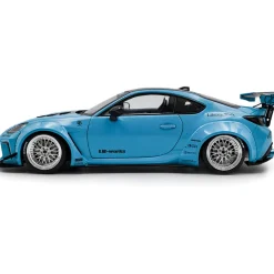 2024 Toyota GR 86 LBWK Body Kit - Baby Blue 1:18 Scale Diecast Model Car by Solido